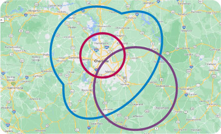 Coverage map