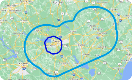 Coverage map