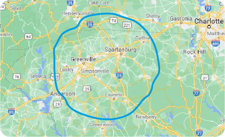 Coverage map