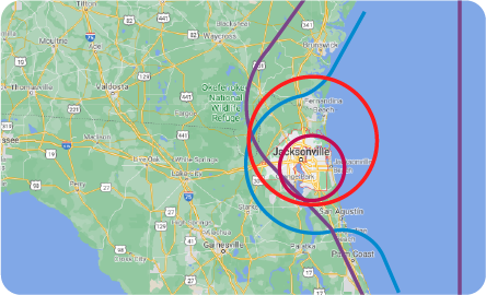 Coverage map