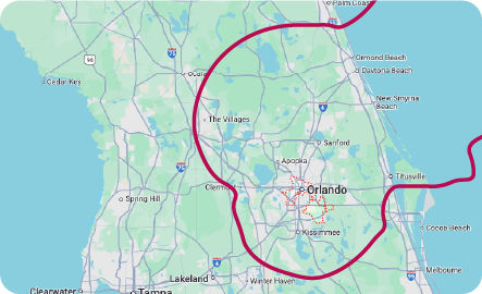 Coverage map